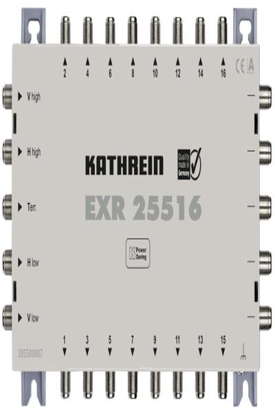 KATHREIN Multiswitch 5 à 16 en cascade EXR 25516