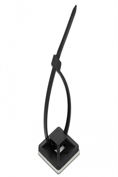 Support de serre-câble Delock - noir