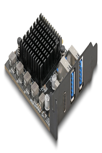 Delock PCI Express x4 Card 1x USB Type-C+ 2x Type-A - 90891