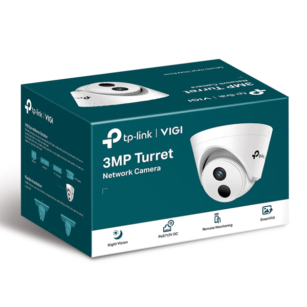 TP-LINK VIGI C400 Series C400HP-4 - V1 Pan / Tilt Camera 3 MP - VIGI C400HP-4