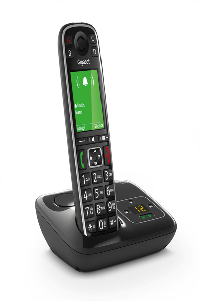 Gigaset E720A Cordless Phone ECO DECT with Answering Machine - S30852-H2923-C101