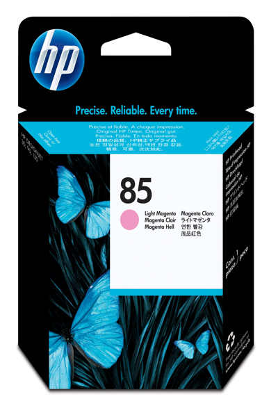 HP DesignJet 85 Ink Cartridge: Light/Photo Magenta, 69ml Original