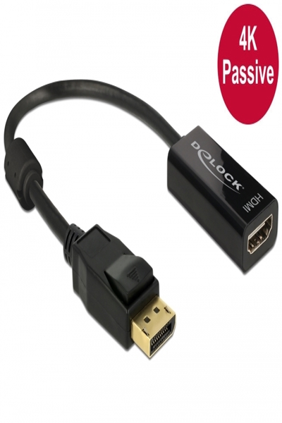 Adaptateur Delock - DisplayPort mâle vers HDMI femelle