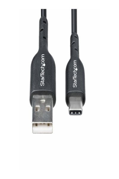 StarTech.com 1m USB-A till USB-C laddningskabel - USB2AC1MNC