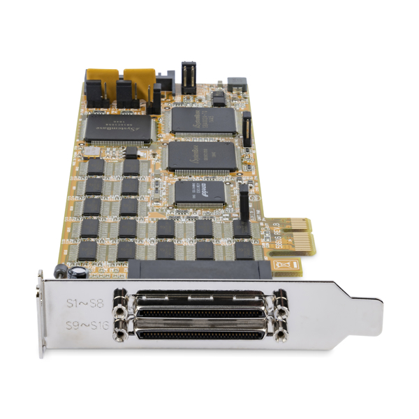 StarTech 16-Port Low-Profile Serial Card RS232 PCIe - PEX16S550LP