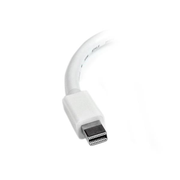 StarTech Mini DisplayPort to HDMI Adapter - mDP to HDMI (male/female) converter - 1920x1200 - White - Video connection - DisplayPort / HDMI - 17 cm - MDP2HDW