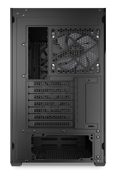 Sharkoon AK3 RGB black tempered glass