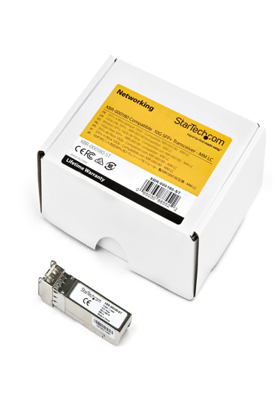 StarTech.com PLUS-SR-ST Transceiver Modul (SFP+ Module, 10GBase-SR Palo Alto Networks kompatibel, Glasfaser, 850nm, LC Multimode mit DDM) - SFP+-Transceiver-Modul (gleichwertig mit: Palo Alto Networks PLUS-SR) - 10 GigE - 10GBase-SR - LC Multi-Mode - bis zu 300 m - PLUS-SR-ST