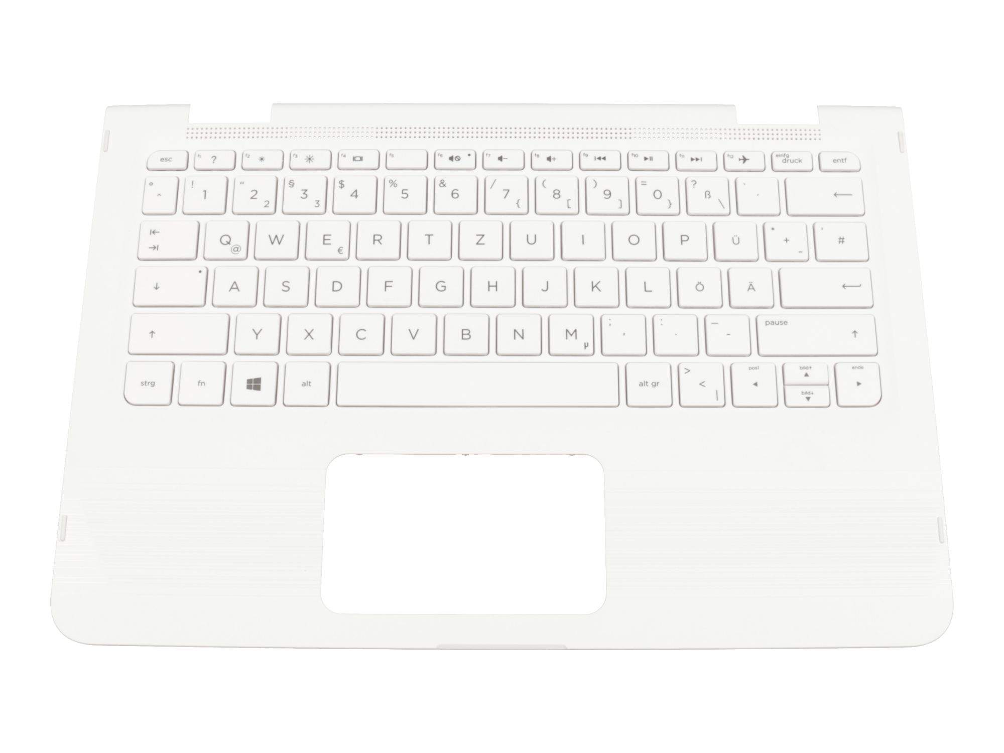 Couvercle supérieur de l'ensemble HP, neige avec clavier, gris