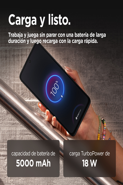 Motorola Solutions XT2433-5 Moto G35 Dual Sim - Midnight Black - 128 GB - 5,000 mAh - PB3K0033IT