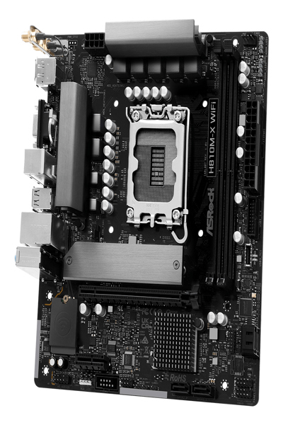 ASRock H810M-X WIFI-moderkort - 90-MXBS6-A0UAYZ