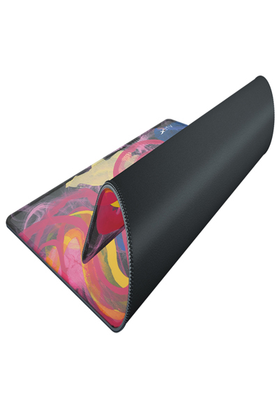 Cherry Xtrfy GP4, Multicolour, Image, Fabric, Non-slip base, Gaming mouse pad - XG-GP4-L-PINK