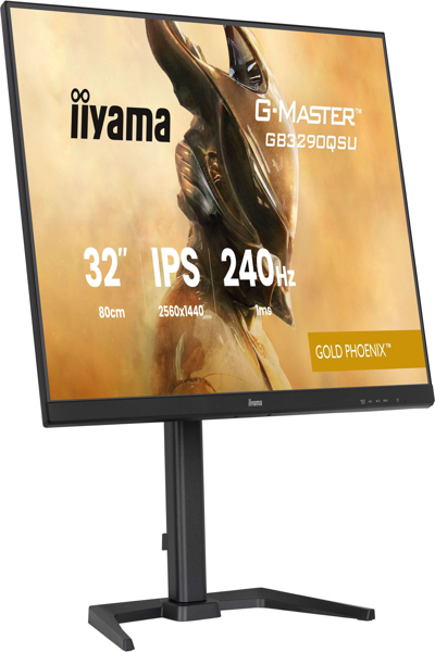 IIYAMA 32" IPS GAMING G-MASTER GOLD PHOENIX MONITOR - GB3290QSU-B1