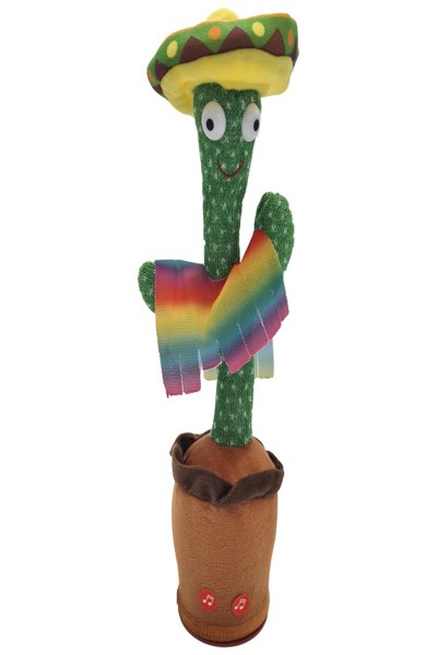 Jouet cactus dansant avec sombrero LED USB Extralink