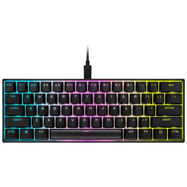 Corsair Gaming K65 RGB MINI 60% - Tangentbord - CH-9194014-DE