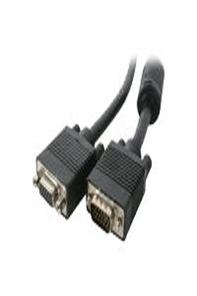 MEDIARANGE MRCS148 - 1.8 m - VGA (D-Sub) - VGA (D-Sub) - Male - Female - Black