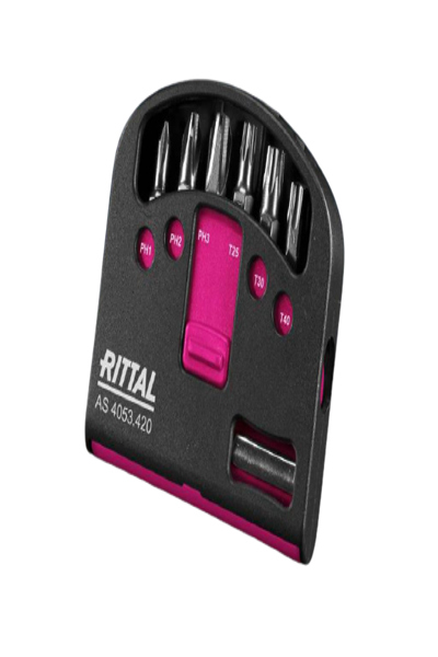 Rittal AS 4053.420 - 6 pc(s) - Phillips - Torx - PH 1, PH 2, PH 3 - TX25, TX30, TX40 - 80 g