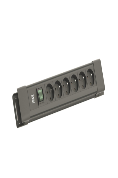 Bachmann CONNECTUS 6xUTE 1xSwitch 2.0m Black - BM005935