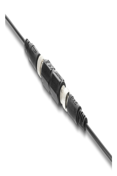 Delock Barrel Plug Adapter DC 5.5 x Jack with Thread - 90940
