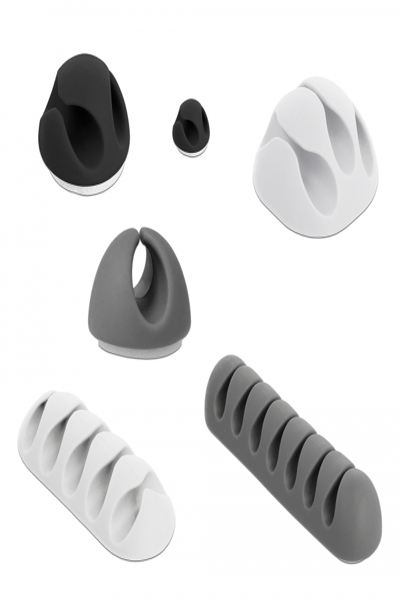 Delock Combo Set - Kabelhållarsats - 18300