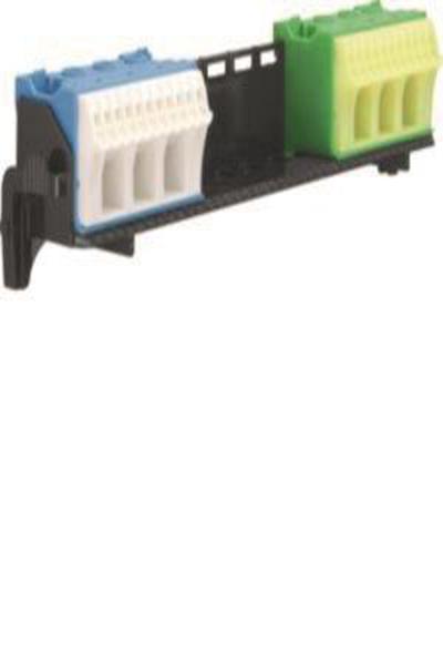 Support QuickConnect Hager FZ381 2x14 bornes PE/N