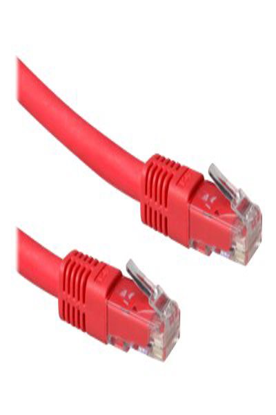 ACT Red 3 meter LSZH U/UTP CAT6A patch cable with RJ45 connectors - 3 m - Cat6a - U/UTP (UTP) - RJ-45 - RJ-45 - Red
