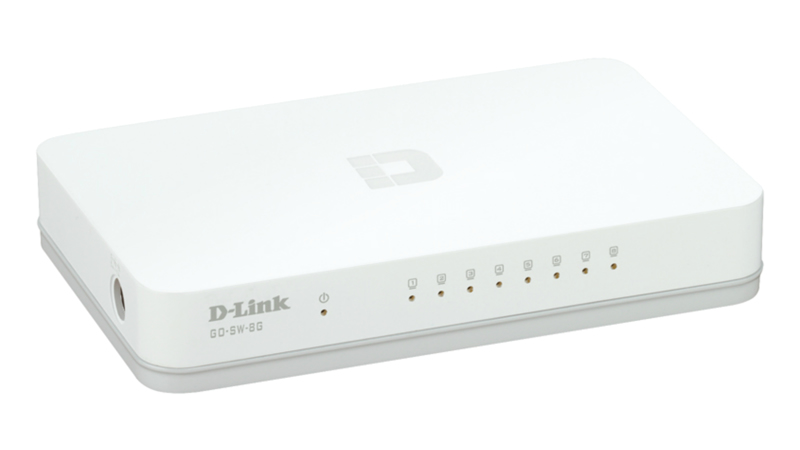 D-Link 8-Port Gigabit Easy Desktop Switch - GO-SW-8G/E