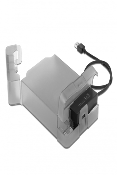 Delock USB Typ-A till SATA-omvandlare med 3,5" skyddshölje - 64086