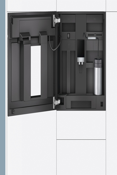 Siemens CT636LEW1 - Espressomaskin - 2,4 L - Kaffebønner - Innebygd kvern - 1600 W - Rustfritt stål - Hvit - CT636LEW1