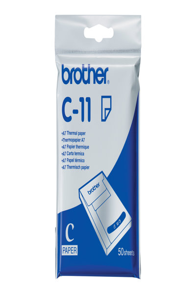 Brother A7 (74 x 105 mm) 50 sheet(s) thermal paper - C11