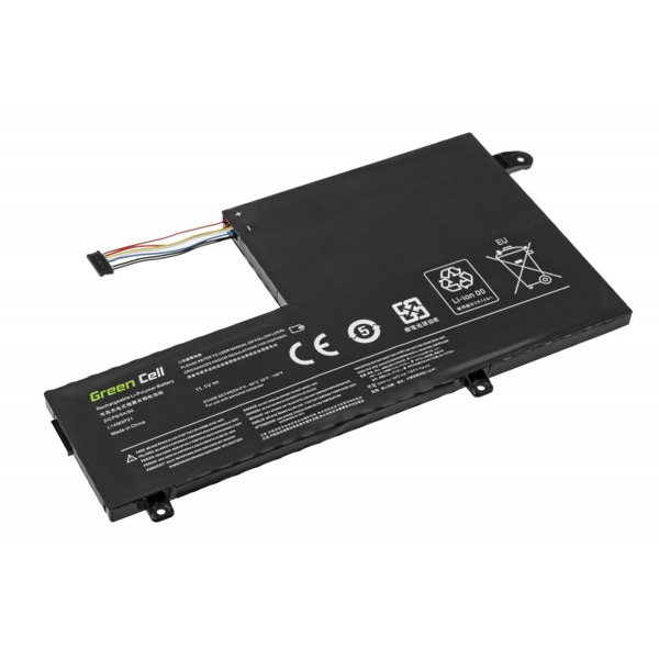 Green Cell batteri L14M3P21 for Lenovo Yoga 500-14IBD 500-14 - LE124