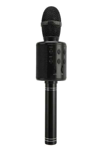 Microphone sans fil noir avec haut-parleur Bluetooth Extralink