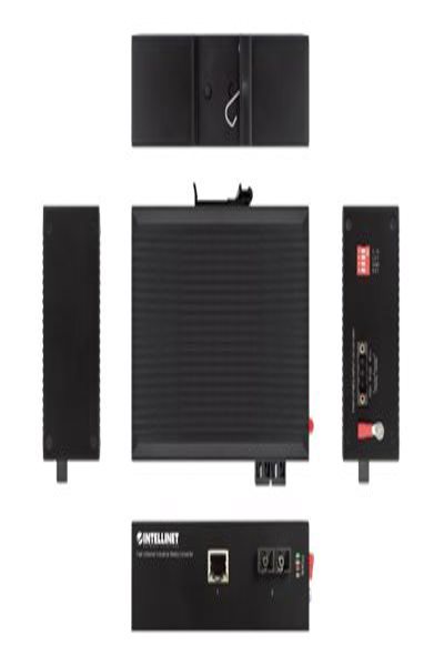 Intellinet industriell snabb Ethernet-mediaomvandlare - 508322