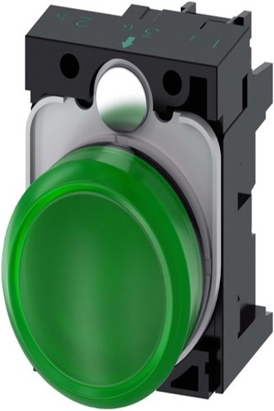 Siemens 3SU1102-6AA Indicator Light Green