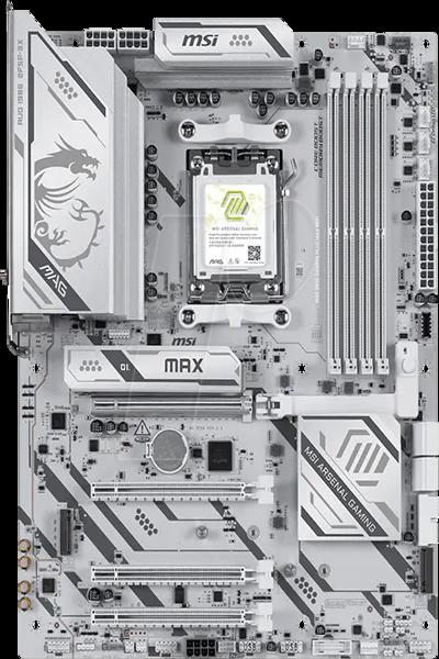 MSI Mag B850 Gaming Plus Max Wifi AM5 - Motherboard - AMD Socket AM5 (Ryzen Zen4) - 7E56-030R