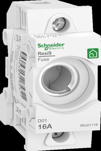 Base de fusible Schneider R9J01116 Neozed D01 1P 16A 400V rail DIN
