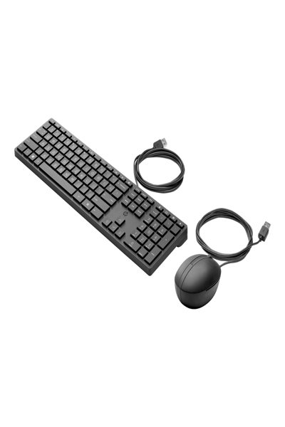 HP Wired Desktop 320Mk Mouse and Keyboard: Swiss