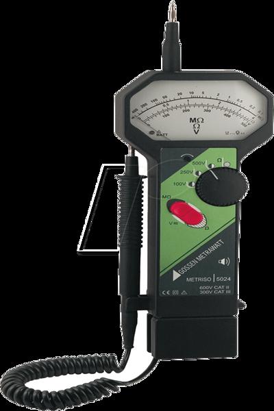Testeur d'isolement GMC Instruments Metriso 5024 100V 250 500V 400M ?