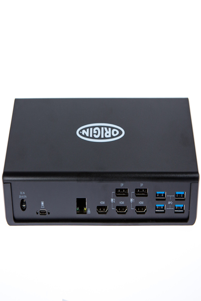 Origin Storage 4K travel dock USB C wired - 7PJ38AA#ABB-OS