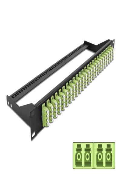 Delock Patch panel - rack mountable - 43404