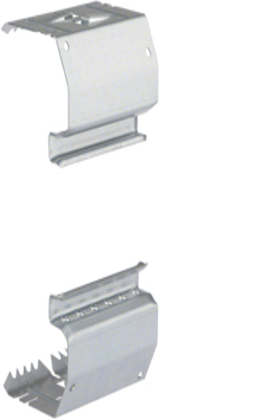 Hager BRS651709 Acier blanc sans vis