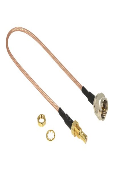 Delock Antennkabel - F-kontakt (P) till SMB (R) skott - 13025