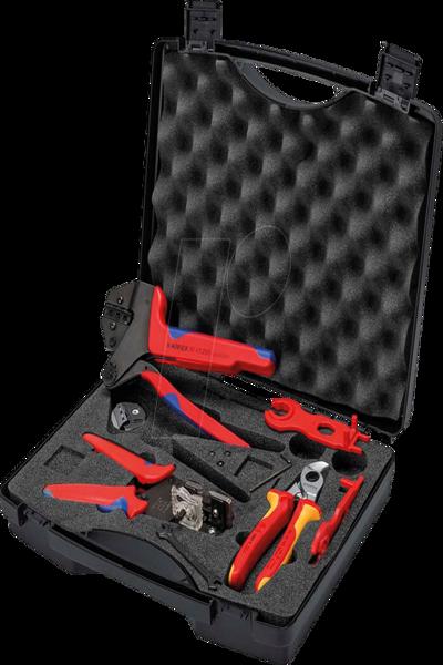 KNIPEX 97 91 04 V01 Jeu de matrices de câbles