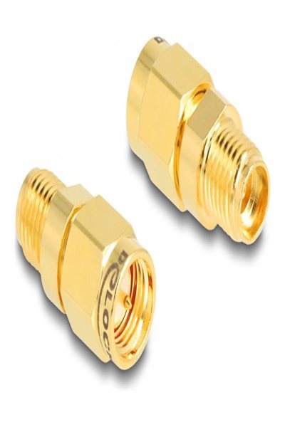 Delock Aerial adapter - SMA female to SMA male - 12104