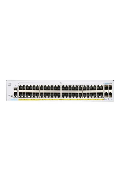 Cisco CBS350-48T-4X-NA - Managed - L2/L3 - Gigabit Ethernet (10/100/1000) - Rack mounting