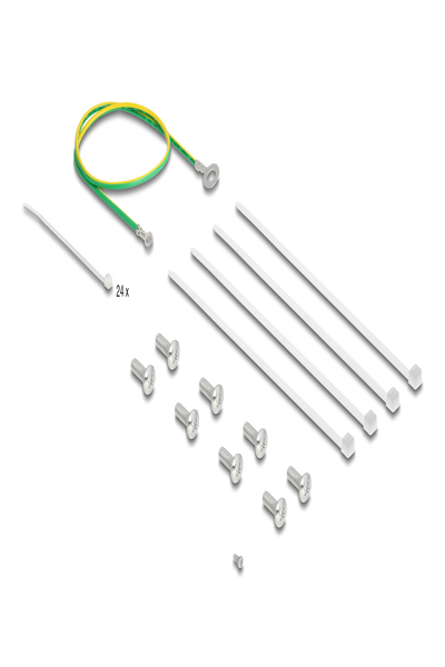 Delock Rack-kabelhanteringspanel - 67070