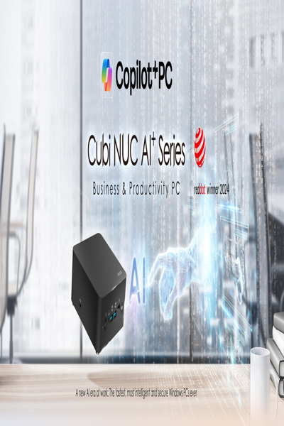 MSI Cubi NUC AI+ 2MG Intel Core Ultra 9 288V Desktop 32GB RAM 1TB SSD Mini PC Win - CUBI NUC AI+ 2MG I9 288V FS 32GB 1TB W11PP