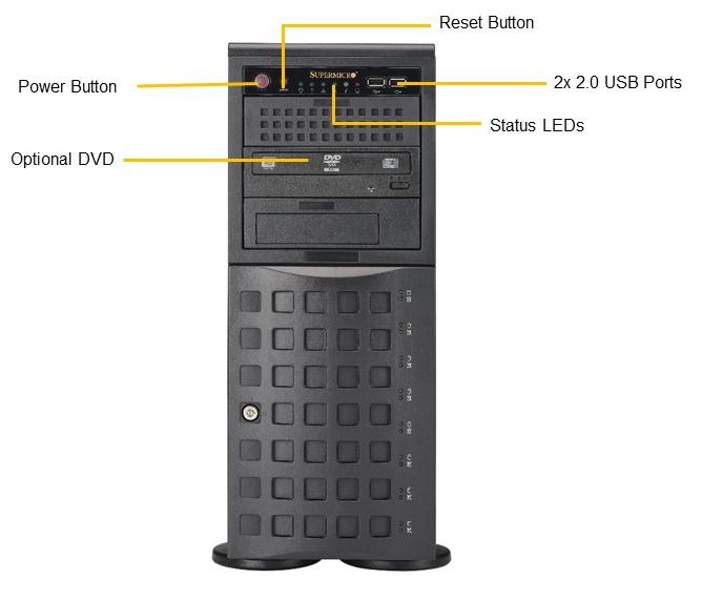 Supermicro SuperServer 7049P-TRT - Intel C622 - SYS-7049P-TRT