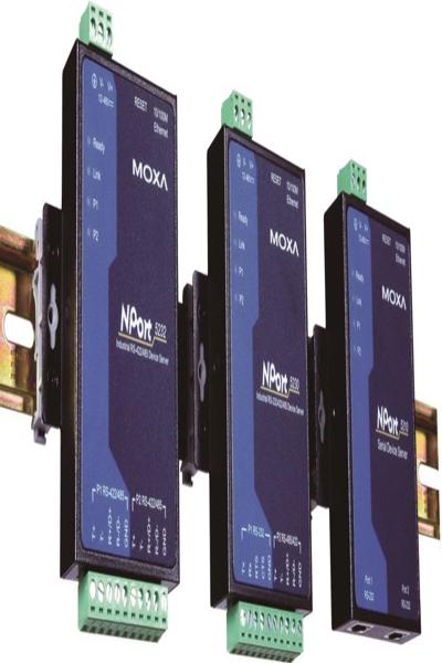 Moxa NPort 5200 2-Port RS-232/422/485 Serial Device Server - Server - AIX - NPORT 5230-T
