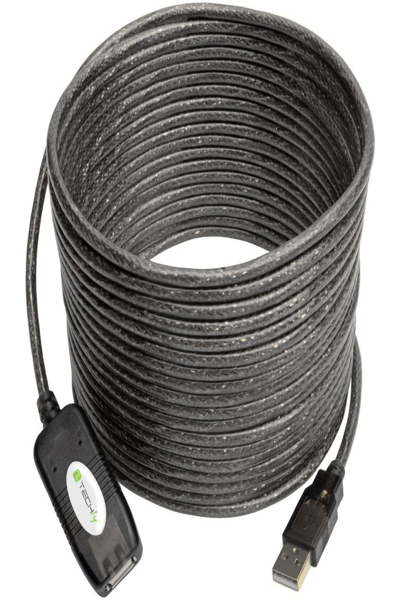 Techly USB Extension Cable USB Female to USB Male - IUSB-REP10TY